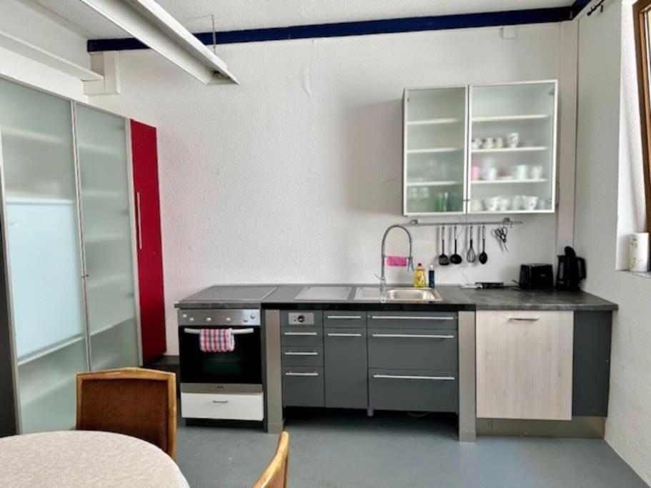Wohnen In Der Alten Werkstatt Heilbronn Luaran gambar